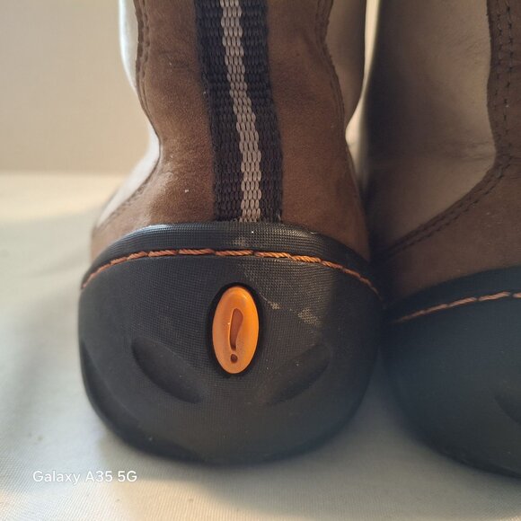 Clark Privo Womens Winter Boots W/ Faux Fur Trim Slip-Resistant Sole & Toggle Cl - Picture 4 of 10